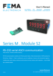 User`s Manual - Series M - Module S2