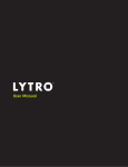 LYTRO User Manual