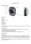 Operation Manual for f32 Designation of all parts 1. Shutter/OK 2