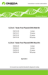 EZNA® Endo-Free Plasmid DNA Midi Kit EZNA - Omega Bio-Tek