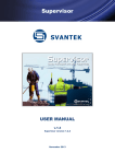 Svantek - Supervisor Software Manual