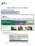 Internet Online Services User Manual