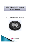 15W Class LED Module User Manual