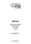 Manual - Teclime ApS