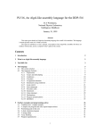 PL516, An Algol-like assembly language for the DDP-516