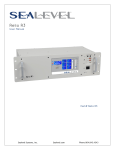 Relio R3 User Manual - Sealevel Systems, Inc