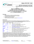 cPCI-78C1 (6U) - MB Electronique