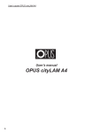 OPUS cityLAM A4 - Vector International