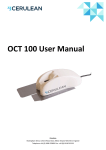 OCT 100 User Manual