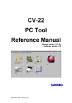 CV-22 PC Tool Reference Manual