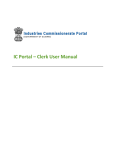 IC Portal – Clerk User Manual