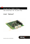 PCAN-PC/104-Plus - User Manual - PEAK