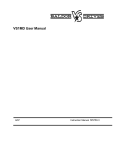 VS1MD User Manual - Perceptive Industries