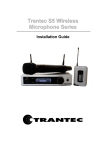 Trantec S5 Wireless Microphone Series
