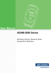 User Manual ADAM-2000 Series