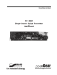 FST-6602 User Manual - AV-iQ