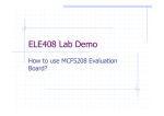 ELE408 Lab Demo