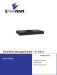 EtherWAN Managed Switch User Manual