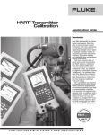 HART® Transmitter Calibration