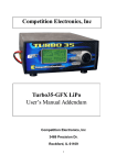 Competition Electronics, Inc Turbo35