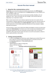 Seccom Flex User manual