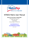 NTREIS Matrix User Manual