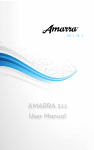 AMARRA 2.1.1 User Manual