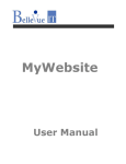 MyWebsite User Manual