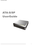 ATA-S/SP UserGuide