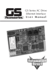 GS-EDRV / GS-EDRV100 User Manual