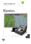 Epsio Live 01.63 User`s Manual