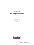 NuVAX 3400 VAX Replacement System Manual