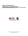 CS Photoshop Basics - Pembina Trails School Division