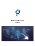 ASX Clear (Futures) Margin Simulator User Manual