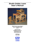 Studio Dobby Loom User`s Manual