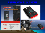 LAUNCH X431 MASTER