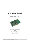 PCI 405 hardware manual (PDF-File)
