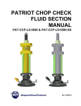 Patriot Chop Check Fluid Section Manual