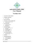 nativeKONTROL DDC User Manual