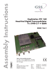 Kopfstation STC 160 Head-End Digital Transmodulator 4 x