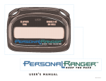 USER`S MANUAL - Personal Ranger