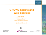 GROWL - Old STFC e-Science Centre and CSED Web Server
