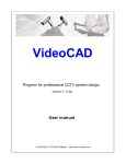 User manual of VideoCAD_7 Lite in PDF format