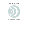 Printable iSite User Manual in  format