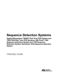 Sequence Detection Systems Chemistry Guide
