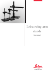 Leica swing-arm stands