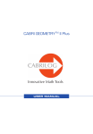 Cabri User Manual - Chartwell