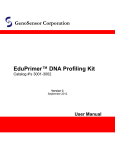 EduPrimer™ DNA Profiling Kit