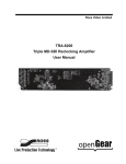 TRA-8206 User Manual