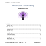Introduction to Podcasting